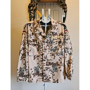 German Bundeswehr Tropentarn Desert Camo Field Shirt Jacket '02 XL Military Army